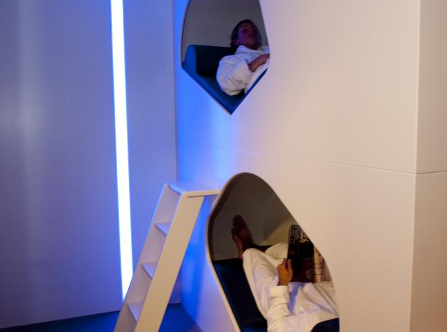Cocoon rest room