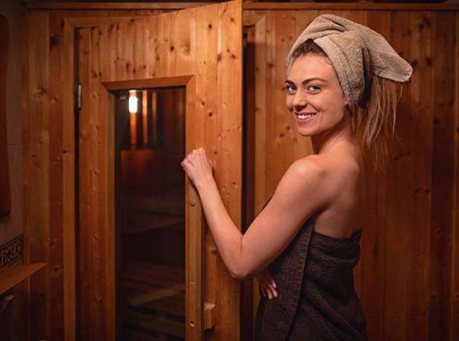 Mint steam room