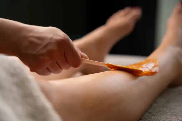 Lower legs waxing
