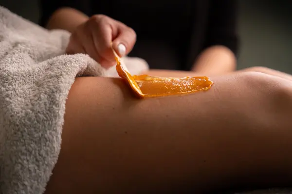 Total leg waxing