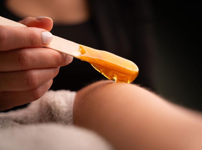 Arms waxing